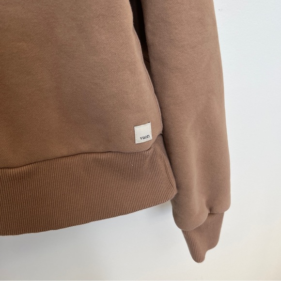 Vuori Half Zip Restore Hoodie in Tan Size Large Worn Once - Picture 4 of 7
